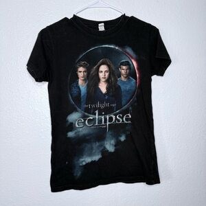 TulTex Twilight Saga Eclipse Movie 2010 Vampire Graphic Tee Medium
